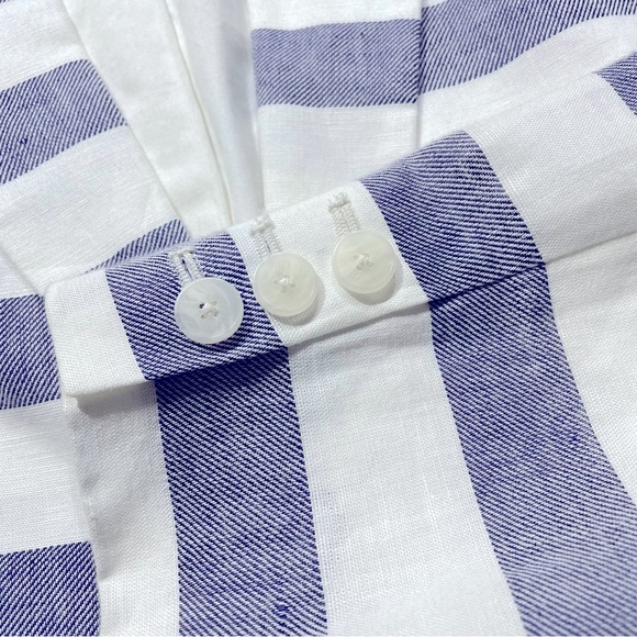 🌸3 for $30 Banana Republic Blazer stripes Nautical style size M - Picture 13 of 17